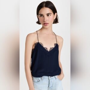 CAMI NYC - The Racer Top, Navy, M